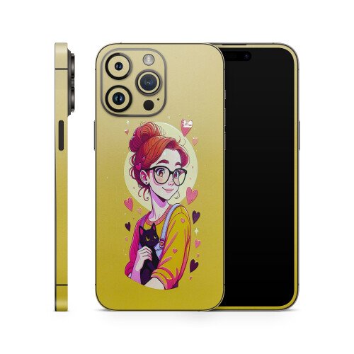 iPhone 14 Pro Max Split Full Wrap Antenna Display Vinyl Skin Des